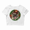 Christmas Pug With Leopard Crop Top 1 Christmas Pug With Leopard Crop Top -Deals T-Shirt Store pd.2526707867.87.25095348.s3.1 front white ffffff none x0y0 146 800x800 1