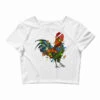 Christmas Lights Rooster Crop Top 1 Christmas Lights Rooster Crop Top -Deals T-Shirt Store pd.2526708376.87.25095346.s3.1 front white ffffff none x10.5y0 125 800x800 1