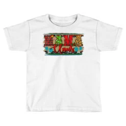 Western Christmas Mama Claus Toddler T-shirt