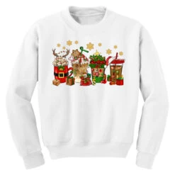 Christmas Coffee Drink Youth Sweatshirt -Deals T-Shirt Store pd.2526775598.52.25096797.s3.1 front white ffffff none x0y0 169 800x800 1