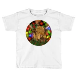 Brown Cow Christmas Toddler T-shirt