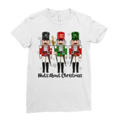 Nuts About Christmas Ladies Fitted T-Shirt -Deals T-Shirt Store pd.2526783513.36.25096756.s3.1 front white ffffff none x0y0 154 800x800 1