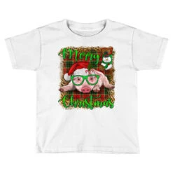Deals T-Shirt Store 40 Merry Christmas Pig Toddler T-shirt