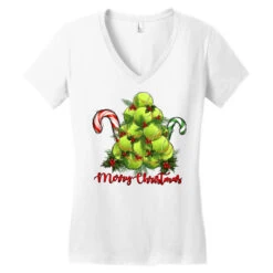 Merry Christmas Tennis Women's V-Neck T-Shirt 9 Merry Christmas Tennis Women's V-Neck T-Shirt -Deals T-Shirt Store pd.2526790504.72.25097059.s3.1 front white ffffff none x0y0 138 800x800 1