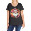 Merry Christmas Peace Santa Ladies Curvy T-Shirt -Deals T-Shirt Store pd.2527034485.116.25097068.s3.1 front black ffffff none x0y0 133 800x800 1