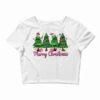 Merry Christmas Nurse Trees Crop Top -Deals T-Shirt Store pd.2527117899.87.25102376.s3.1 front white ffffff none x0y0 146 800x800 1