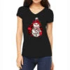 Christmas Snowman Lights Women's V-Neck T-Shirt 2 Christmas Snowman Lights Women's V-Neck T-Shirt -Deals T-Shirt Store pmd.2294579877.72.23349840.s3.1 front black2 ffffff none x4.7y4.7 128.6 800x800 1