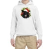 Christmas Black Angus Youth Hoodie
