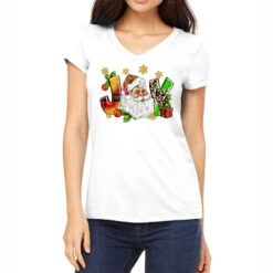 Joy Christmas Women's V-Neck T-Shirt
