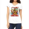 I Only Move Fast On Christmas Sloth Women's V-Neck T-Shirt -Deals T-Shirt Store pmd.2524161251.72.25058318.s3.1 front white2 ffffff none x0y0 138 800x800 1