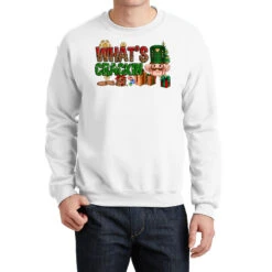 What's Crackin Christmas Crewneck Sweatshirt