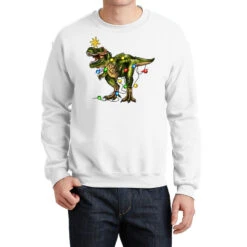 Tree Rex Christmas Crewneck Sweatshirt
