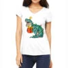Christmas Dinosaur Fa Ra Ra Rawr Cute Boys Kids Tr Women's V-Neck T-Shirt -Deals T-Shirt Store pmd.2526173375.72.25065803.s3.1 front white2 ffffff none x0y0 138 800x800 1