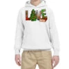 Love Christmas Tree Cake Youth Hoodie