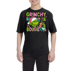 Christmas Characters And Bougie Youth Tee