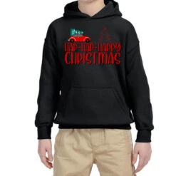 Hap Hap Happy Christmas Youth Hoodie