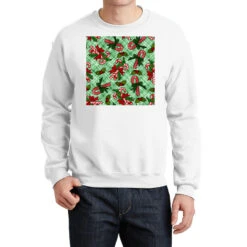 Christmas Candy Cane Crewneck Sweatshirt