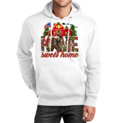 Army Christmas Home Sweet Home Unisex Hoodie
