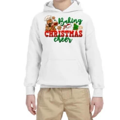 Baking Christmas Cheer Youth Hoodie