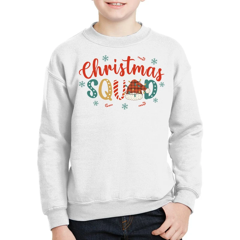 Christmas Squad Svg Youth Sweatshirt 3 Christmas Squad Svg Youth Sweatshirt