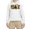 Peace Christmas Youth Hoodie