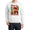 Merry Christmas With Santa Crewneck Sweatshirt -Deals T-Shirt Store pmd.2526443870.32.25087010.s3.1 front white2 ffffff none x0y0 124 800x800 1