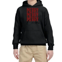 Merry Christmas,happy New Year Youth Hoodie