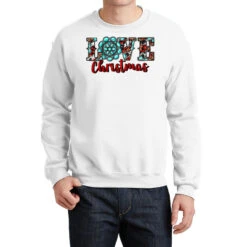 Western Gemstone Christmas Love Crewneck Sweatshirt