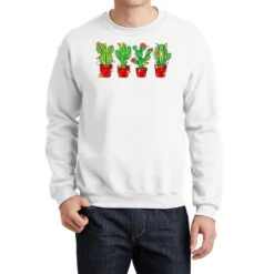 Christmas Cactuses Crewneck Sweatshirt