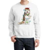 Husky Christmas Lights Crewneck Sweatshirt 1 Husky Christmas Lights Crewneck Sweatshirt -Deals T-Shirt Store pmd.2526781707.32.25096940.s3.1 front white2 ffffff none x0y0 124 800x800 1