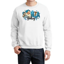 Santa Baby Christmas Crewneck Sweatshirt