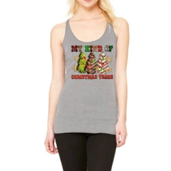 Deals T-Shirt Store 21 My Kind Of Christmas Trees Racerback Tank