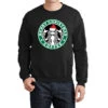 Christmas With Coffee Crewneck Sweatshirt -Deals T-Shirt Store pmd.2526982286.32.25100756.s3.1 front black2 ffffff none x0y14 124 800x800 1
