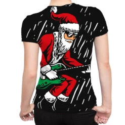 Santa Playing Guitar Christmas Pajama Musician All Over Women's T-shirt -Deals T-Shirt Store pmd.2526986756.108.25100773.s3.1 front customized3 111111 none x45ym15.5 294 800x800 1