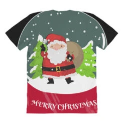 Snow Globe Santa Claus Christmas Tree Believe Xmas All Over Women's T-shirt -Deals T-Shirt Store pmd.2527022306.108.25094022.s3.1 front customized1 111111 none x45ym11.5 294 800x800 1