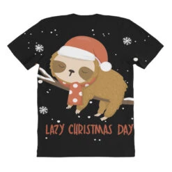 Santa Sloth Christmas Merry Slothmas Snowflake All Over Women's T-shirt -Deals T-Shirt Store pmd.2527027471.108.25097642.s3.1 front customized1 111111 none x45y41.5 294 800x800 1